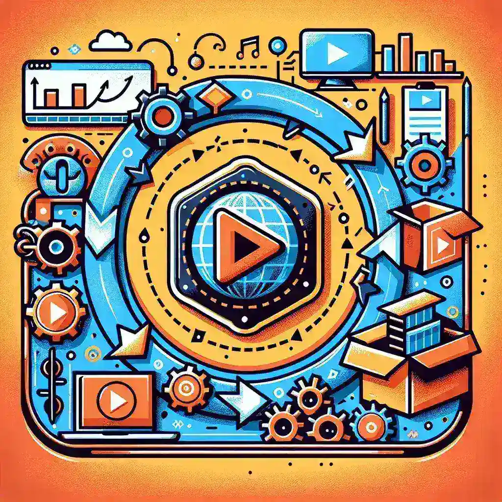 "Step-by-step visual guide on converting YouTube videos to MP4 format, showcasing the process with clear instructions and user-friendly tools."